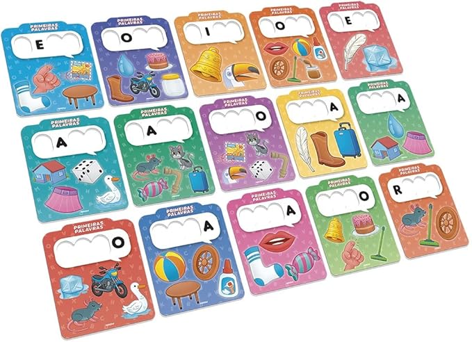 Primeiras Palavras: Aprenda Brincando e Torne a Alfabetização Incrível!