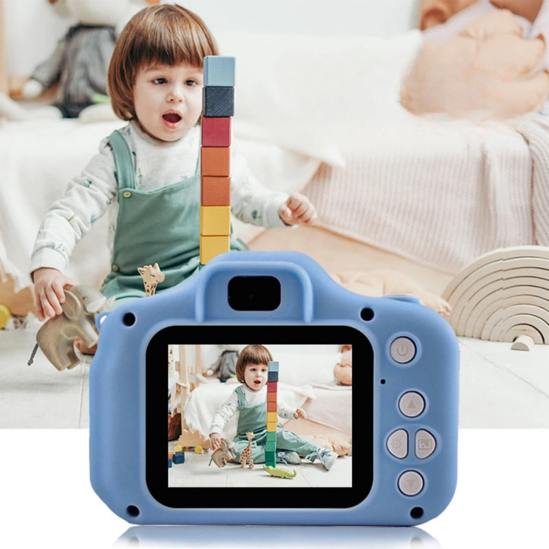 Mini Câmera Infantil-1920x1080 (Full HD)-32GB-TFT de 2 polegadas-200mAh-USB 2.0
