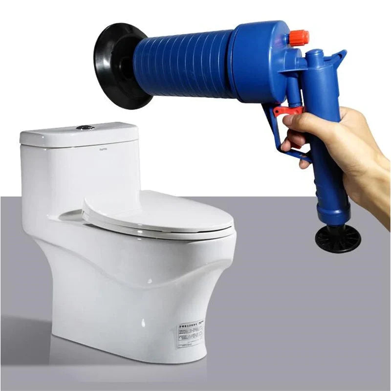 BuyWeek Desentupidor de vaso sanitário, desentupidor de pia de alta pressão, bomba de vaso sanitário, desentupido, removedor