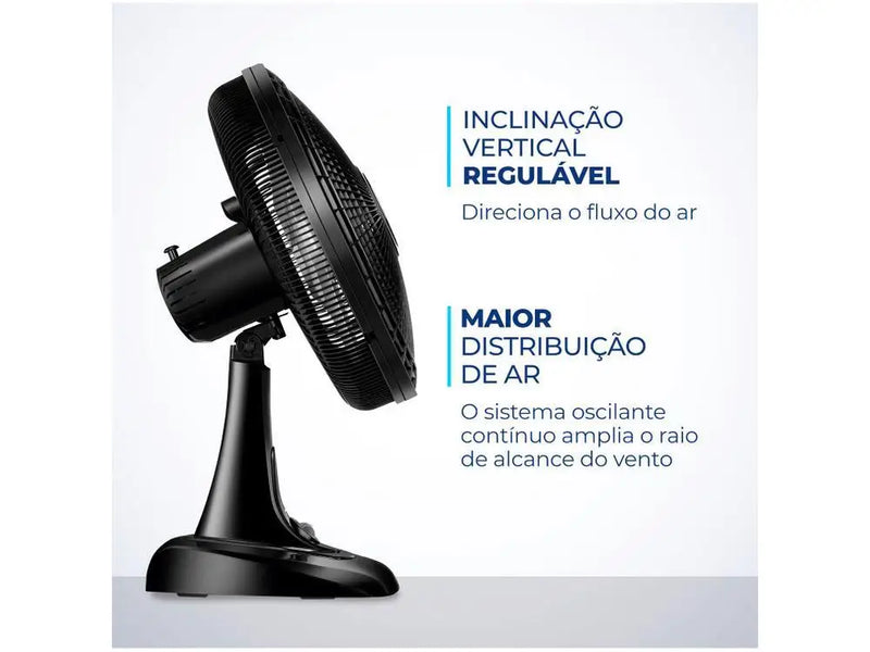 Ventilador de Mesa Mondial - VSP40 - B2 - 40cm - 3 velocidades - Preto